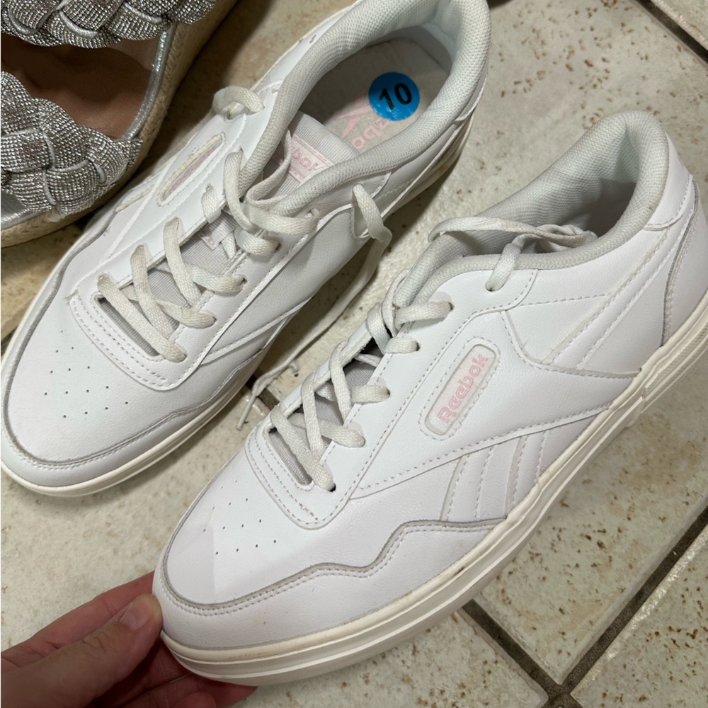 Reebok Classic White Leather Sneakers
